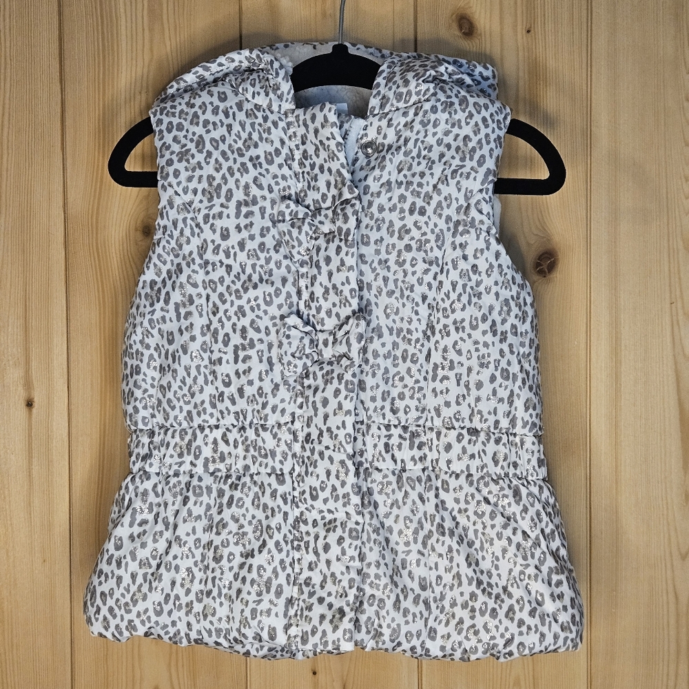 24 Months Little Me Cozy Vest With Snap And Zip Closure